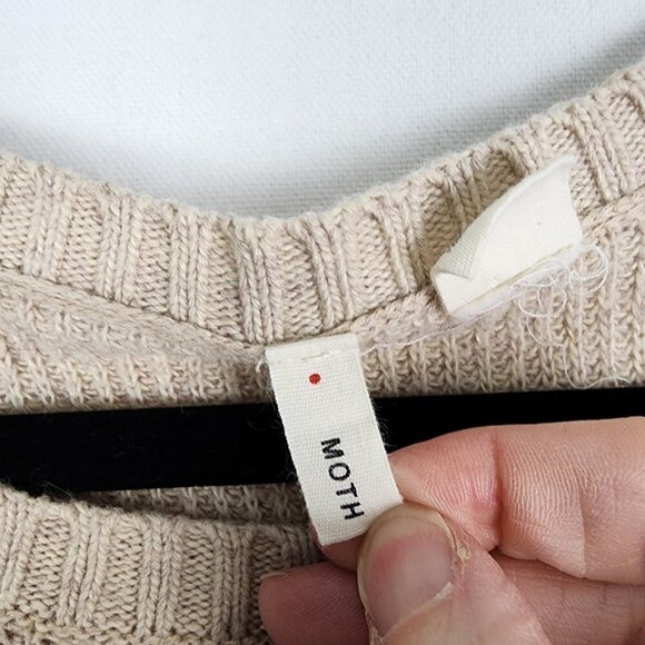 Moth Cashmere Blend Knit Tunic S - Picture 3 of 7